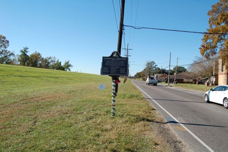 Elkinsville-Freetown Marker image. Click for full size.