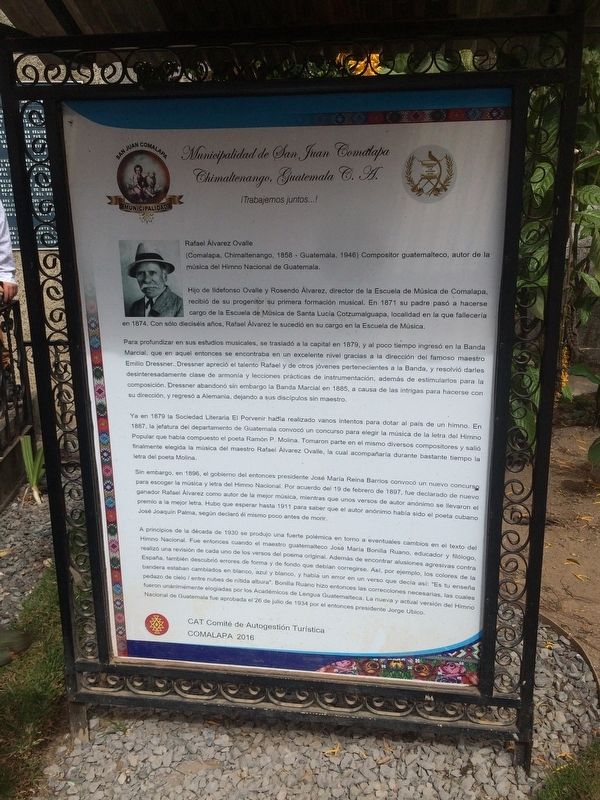 Rafael Álvarez Ovalle Marker. Click for full size. Rafael Álvarez Ovalle Marker image. Click for full size.