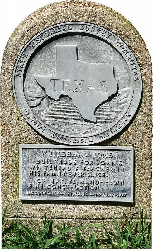Whitehead Home Marker. Click for full size. Whitehead Home Marker image. Click for full size.