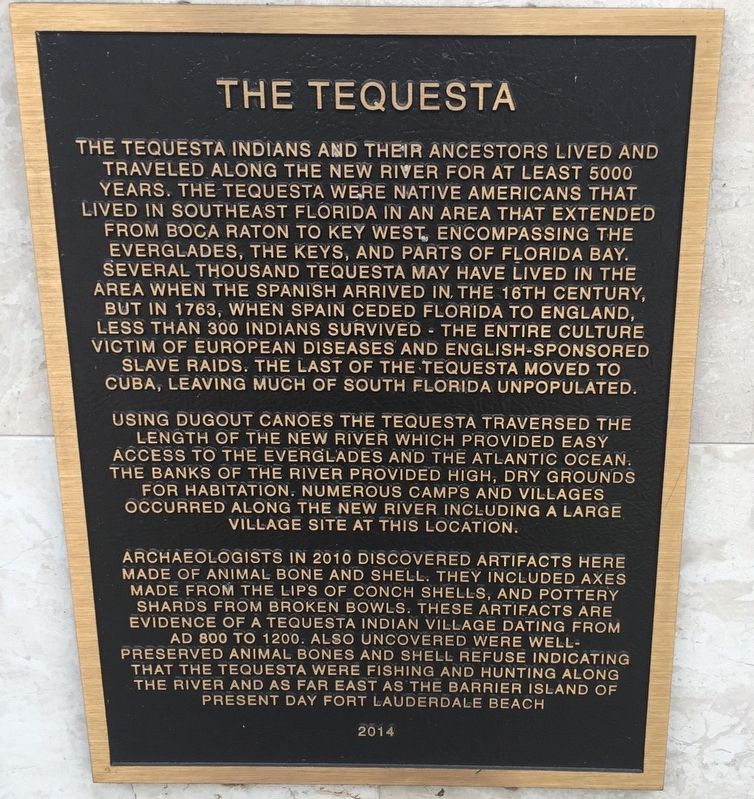 The Tequesta Marker image. Click for full size.