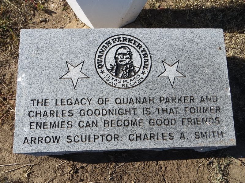 Quanah Parker Trail Marker. Click for full size. Quanah Parker Trail Marker image. Click for full size.