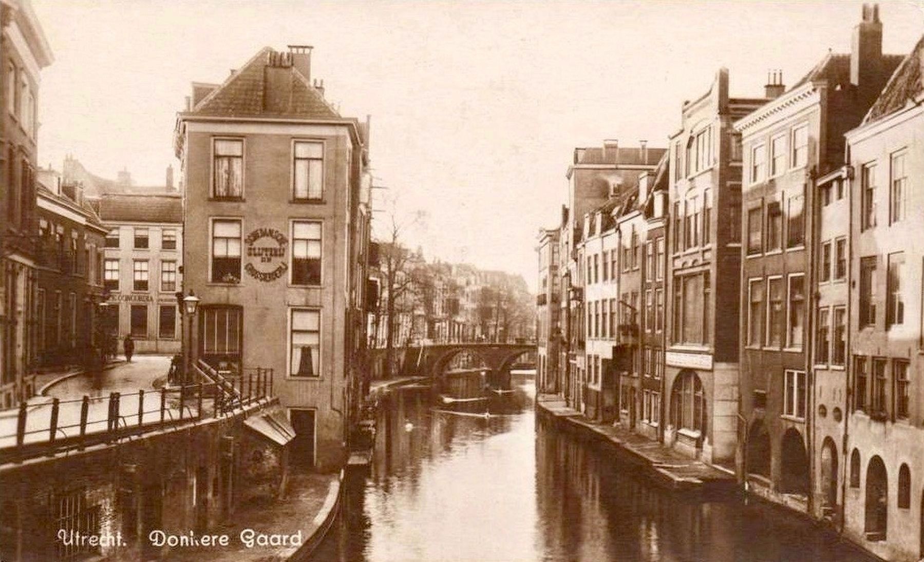 View from the Maartensbrug More Than 80 Years Ago. Click for full size. View from the Maartensbrug More Than 80 Years Ago image. Click for full size.