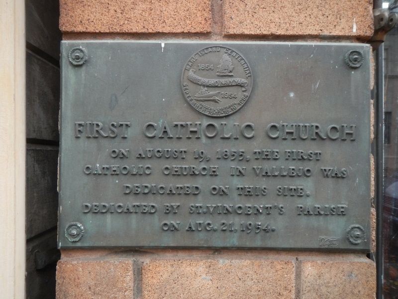 First Catholic Church Marker image. Click for full size.