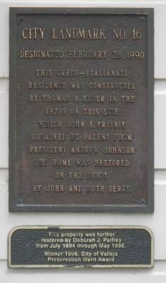 D.C. Madam's House Marker image. Click for full size.