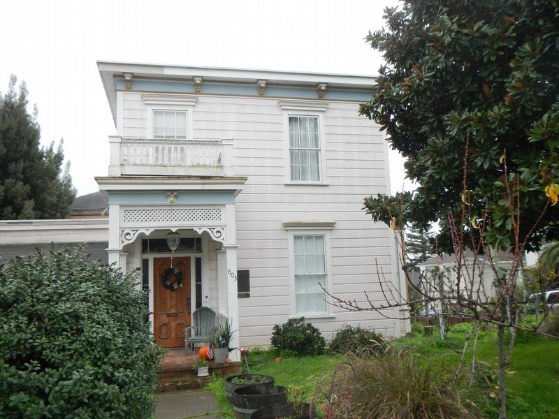 D.C. Madam's House and Marker image. Click for full size.