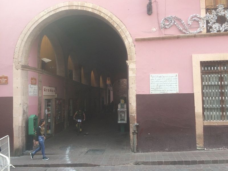 Benito Juárez in Guanajuato Marker image. Click for full size.