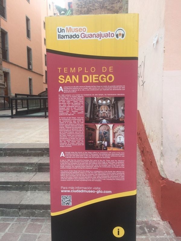 A previous Temple of San Diego Marker image. Click for full size.