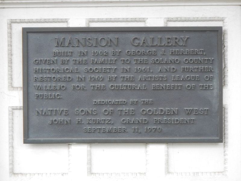 Mansion Gallery Marker. Click for full size. Mansion Gallery Marker image. Click for full size.