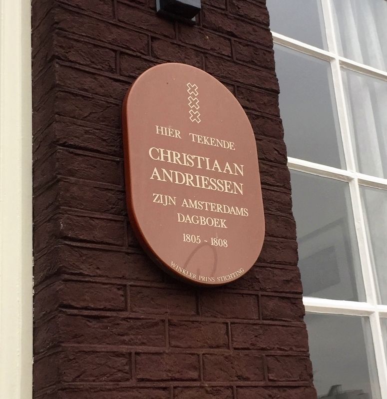 Christiaan Andriessen Marker. Click for full size. Christiaan Andriessen Marker image. Click for full size.