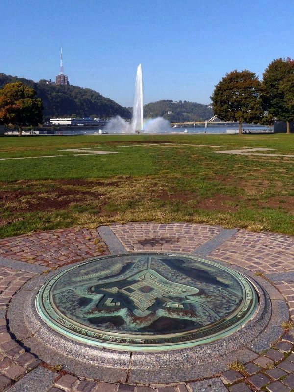Fort Duquesne Marker. Click for full size. Fort Duquesne Marker image. Click for full size.