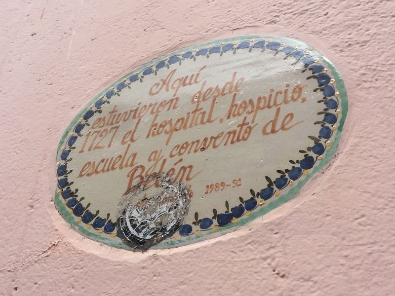 The Bethlehemite Convent in Guanajuato Marker image. Click for full size.