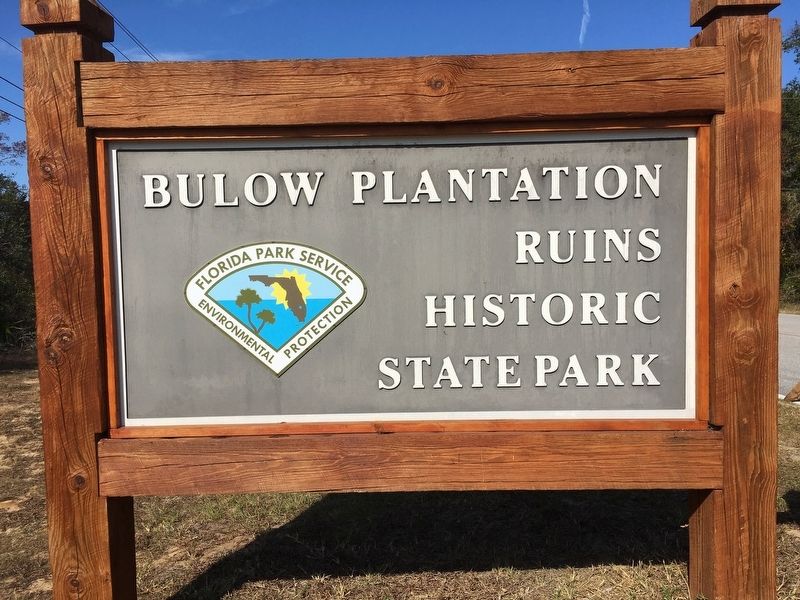 Bulow Plantation Ruins Historic State Park. Click for full size. Bulow Plantation Ruins Historic State Park image. Click for full size.