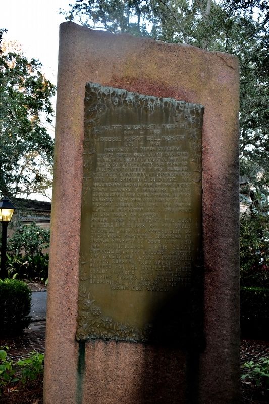 The Story of Bellingrath Gardens Marker. Click for full size. The Story of Bellingrath Gardens Marker image. Click for full size.