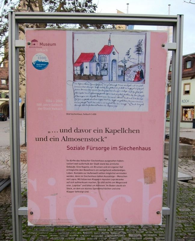 Und Davor ein Kapellchen und Almosenstock / And for that a Chapel and Begging Stick Marker. Click for full size. Und Davor ein Kapellchen und Almosenstock / And for that a Chapel and Begging Stick Marker image. Click for full size.
