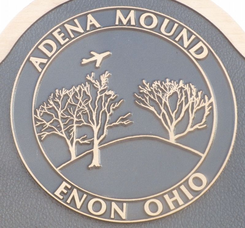 Adena Mound Enon Ohio Marker image. Click for full size.