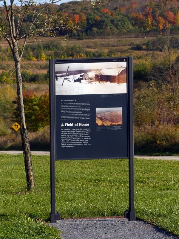 A Field of Honor Marker. Click for full size. A Field of Honor Marker image. Click for full size.
