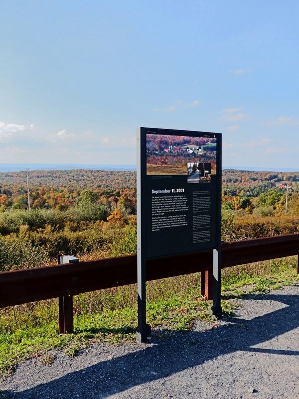September 11, 2001 Marker. Click for full size. September 11, 2001 Marker image. Click for full size.