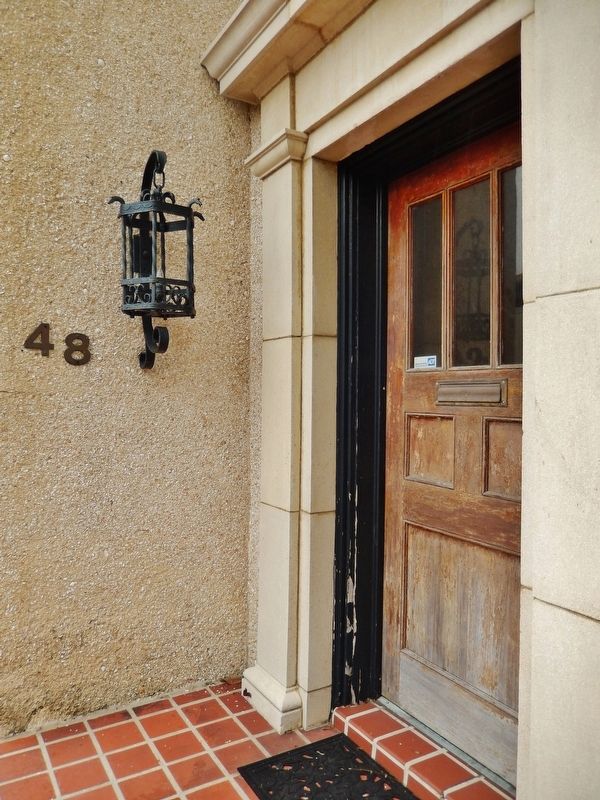 Anderson Cottage (<b><i>front door detail</b></i>) image. Click for full size.