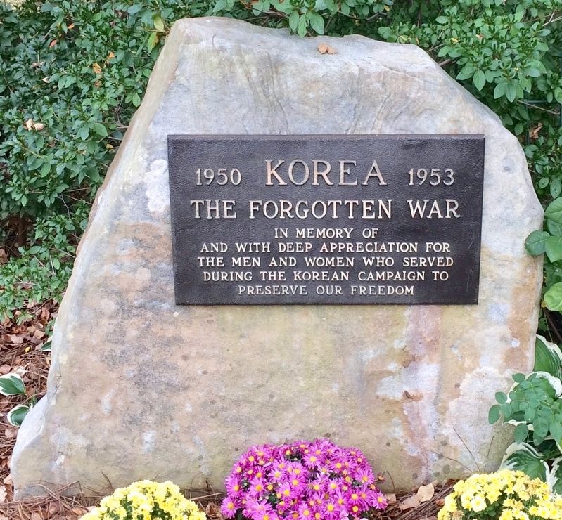 Rabun County Korean War Memorial image. Click for full size.