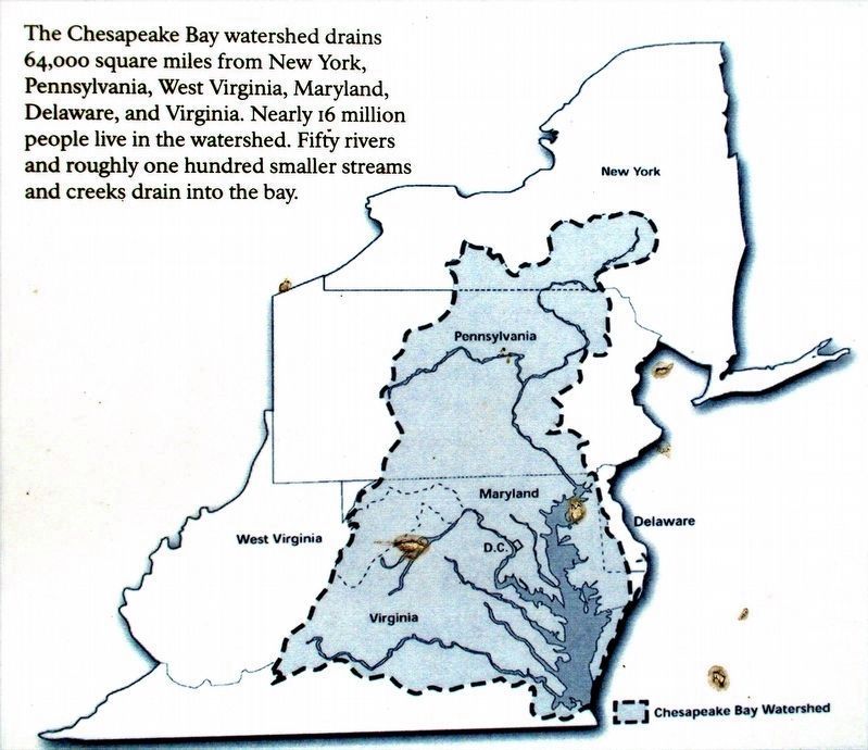 Chesapeake Bay Watershed image. Click for full size.
