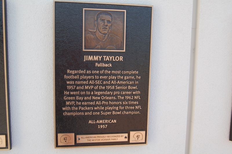 Jimmy Taylor Marker image. Click for full size.