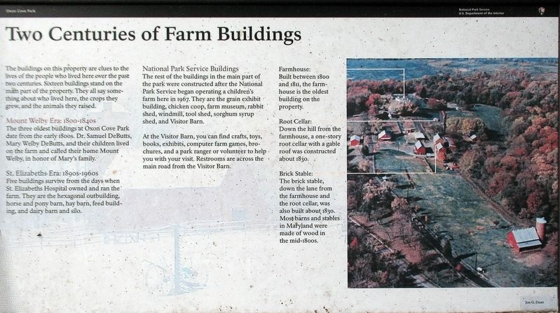 Two Centuries of Farm Buildings Marker. Click for full size. Two Centuries of Farm Buildings Marker image. Click for full size.