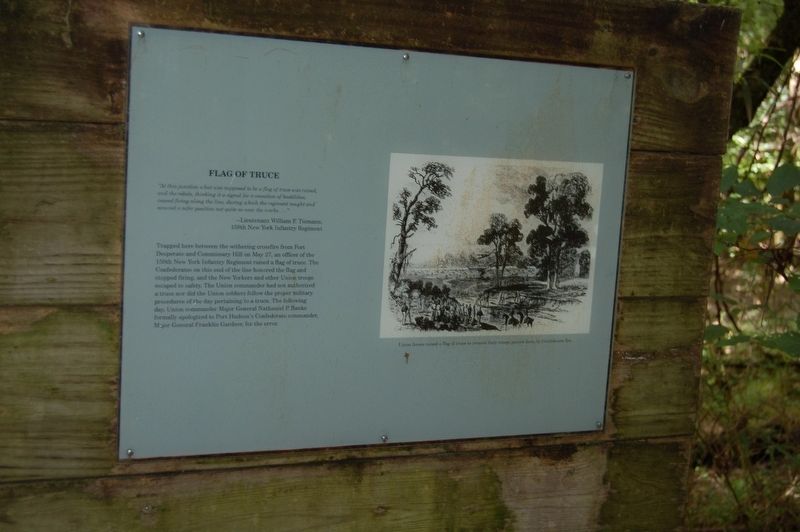 Flag of Truce Marker. Click for full size. Flag of Truce Marker image. Click for full size.