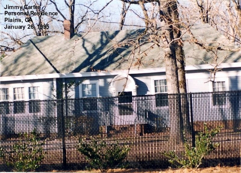 President Jimmy Carter Residence-Plains GA. Click for full size. President Jimmy Carter Residence-Plains GA image. Click for full size.