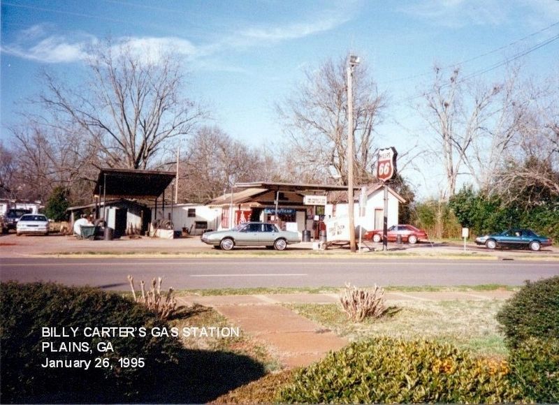 Billy Carter's gas station-Plains GA (Pres. Carter's brother) image. Click for full size.