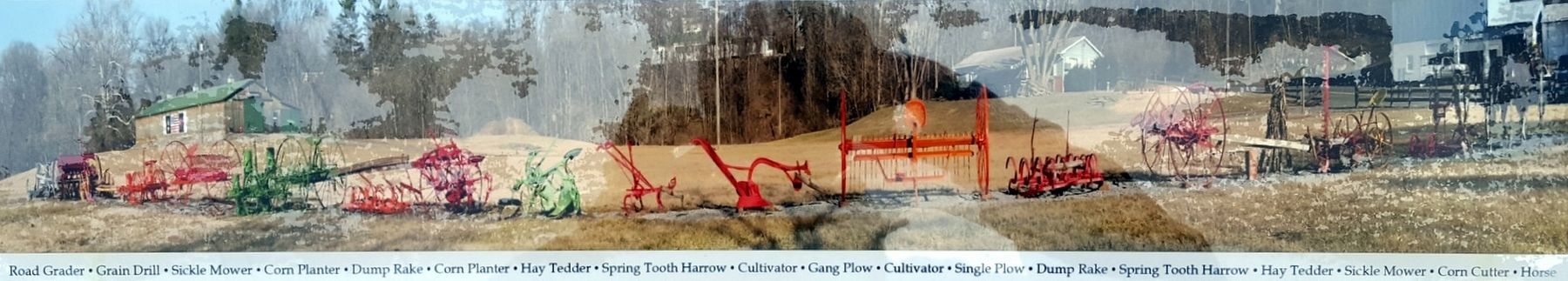 Farm Machinery From The Past. Click for full size. Farm Machinery From The Past image. Click for full size.
