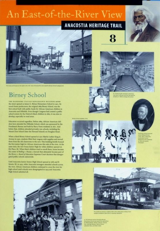 Birney School Marker image. Click for full size.