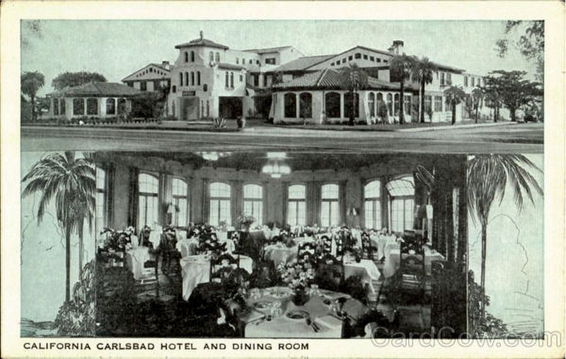California-Carlsbad Mineral Springs Hotel image. Click for full size.
