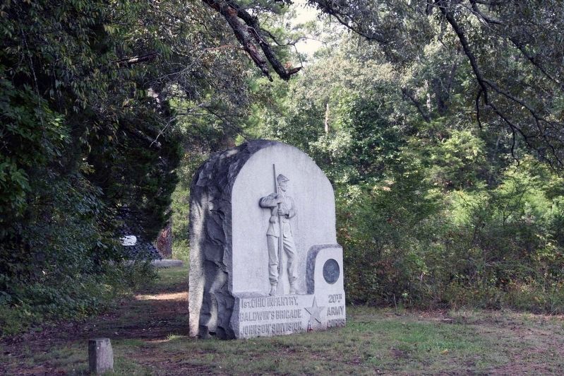 1st Ohio Infantry Monument. Click for full size. 1st Ohio Infantry Monument image. Click for full size.