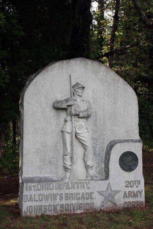 1st Ohio Infantry Monument image. Click for full size.