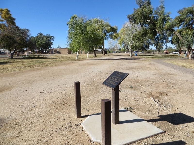 Fort Lowell Marker. Click for full size. Fort Lowell Marker image. Click for full size.