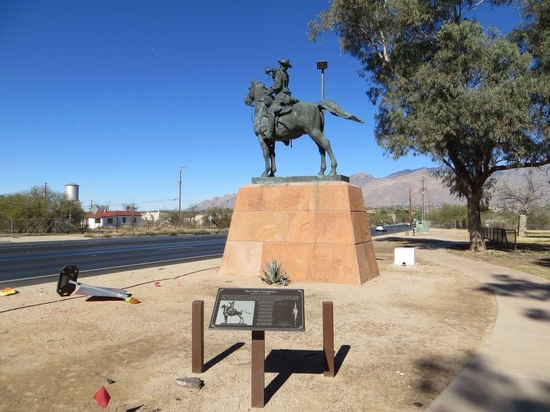 The Chief Trumpeter Marker. Click for full size. The Chief Trumpeter Marker image. Click for full size.