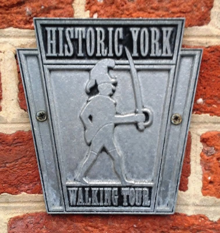 York Walking Tour Marker on William C. Goodridge Home image. Click for full size.