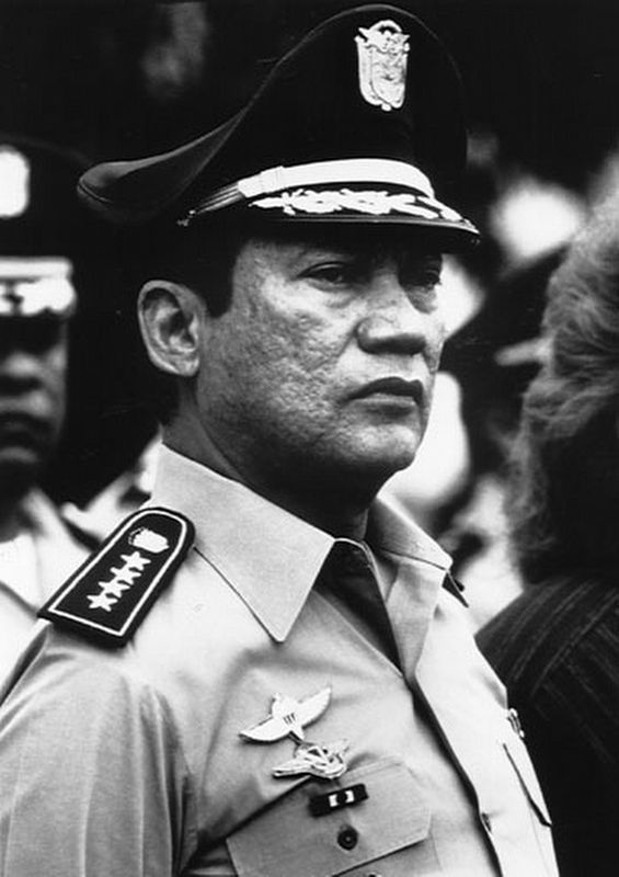 Manuel Noriega<br>Deposed President of Panama image. Click for full size.