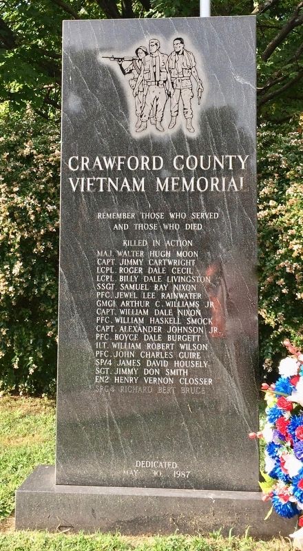 Crawford County Vietnam Memorial image. Click for full size.