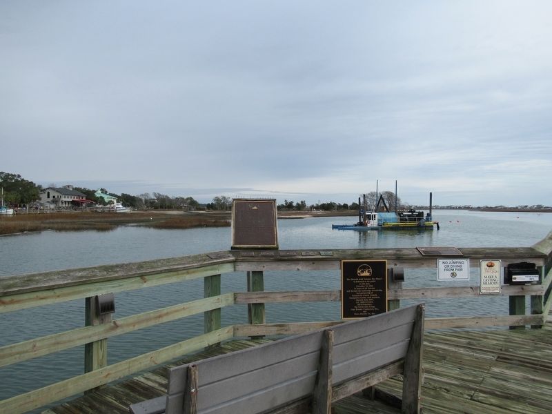 Murrells Inlet Boat Captains Marker. Click for full size. Murrells Inlet Boat Captains Marker image. Click for full size.