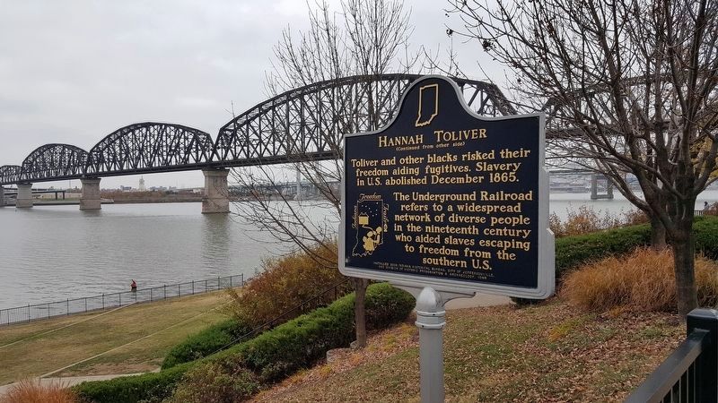 Hannah Toliver Marker. Click for full size. Hannah Toliver Marker image. Click for full size.