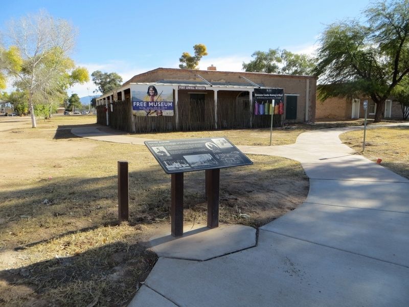 Officers' Quarters Marker. Click for full size. Officers' Quarters Marker image. Click for full size.