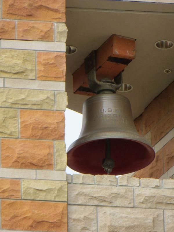 USS Arizona Bell image. Click for full size.