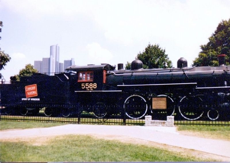 Locomotive 5588-Canadian National-Spirit of Windsor image. Click for full size.