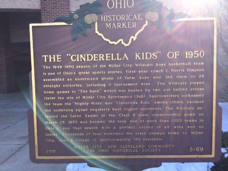 The "Cinderella Kids" of 1950 Marker image. Click for full size.