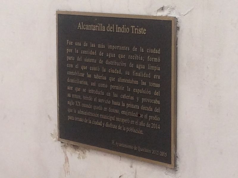 The Waterway of the Sad Indian Marker image. Click for full size.