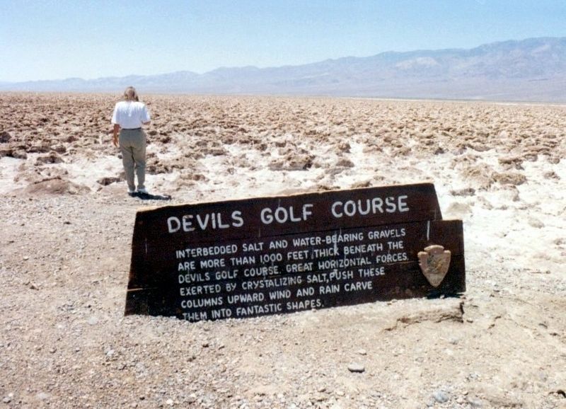 Devils Golf Course Marker image. Click for full size.
