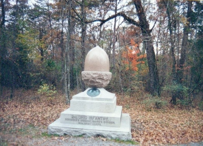 2nd Ohio Infantry Monument image. Click for full size.
