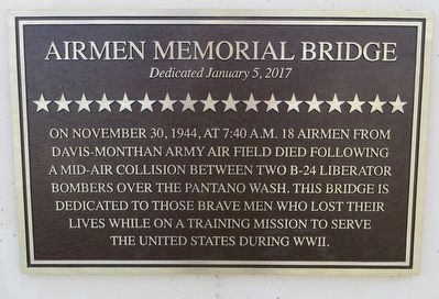 Airmen Memorial Bridge Marker image. Click for full size.