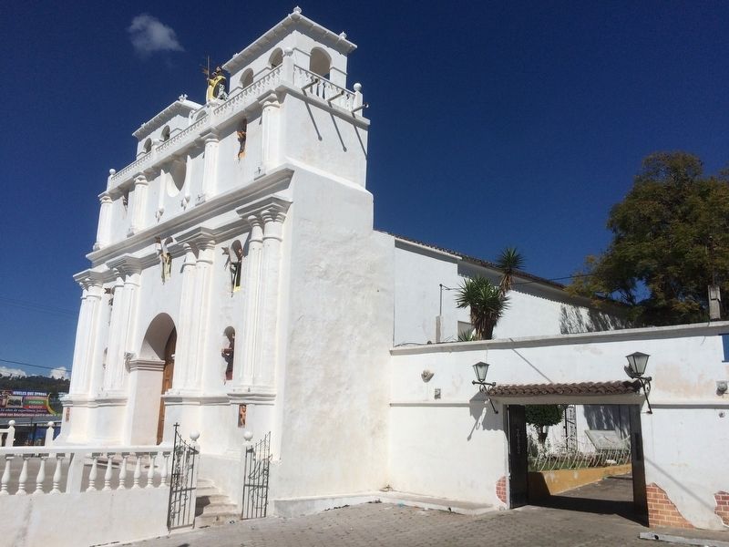 Parish of Santo Domingo Xenacoj Marker image. Click for full size.